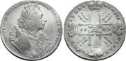1 рубль 1729 года