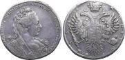 1 rouble 1731 year