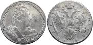 1 рубль 1733 года