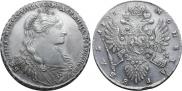 1 рубль 1735 года