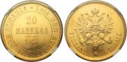 20 markkaa 1910 year