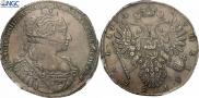 1 rouble 1734 year
