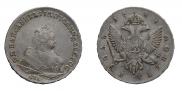1 rouble 1744 year