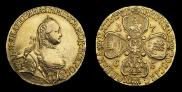 5 roubles 1765 year