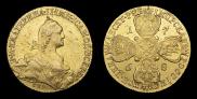 10 рублей 1768 года
