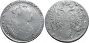 1 рубль 1735 года
