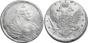 1 rouble 1737 year