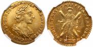 2 roubles 1724 year