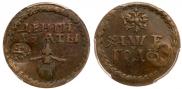 Beard token coin 1705 year