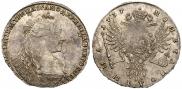 1 rouble 1737 year