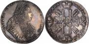 1 рубль 1729 года