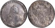1 rouble 1754 year