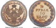 1,5 roubles - 10 złotych 1836 year