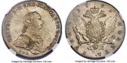 1 rouble 1762 year
