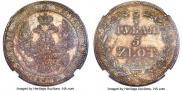 3/4 roubles - 5 złotych 1833 year