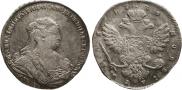1 rouble 1738 year