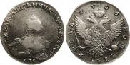 1 рубль 1756 года