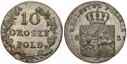 10 groszy 1831 year