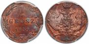 1 grosz 1839 year