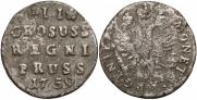 2 grosze 1759 year