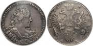1 рубль 1733 года