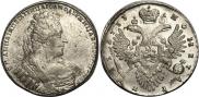 1 rouble 1733 year