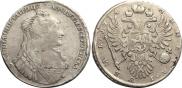 1 rouble 1734 year