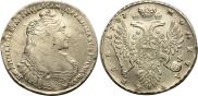 1 rouble 1737 year