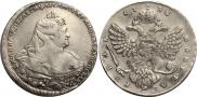1 рубль 1738 года
