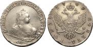 1 rouble 1749 year