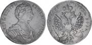 1 rouble 1712 year