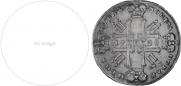 1 rouble 1728 year