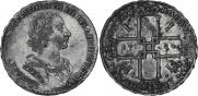 1 рубль 1724 года