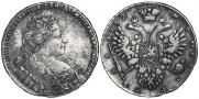 1 rouble 1732 year