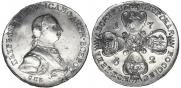 10 roubles 1762 year