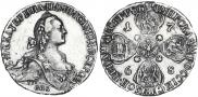 10 roubles 1768 year