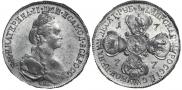 10 roubles 1777 year