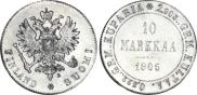 10 markkaa 1905 year