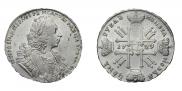 1 рубль 1729 года