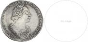 1 rouble 1724 year