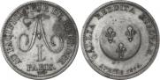 2 franks 1814 year