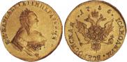 1 червонец 1755 года