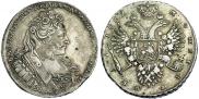 1 rouble 1732 year
