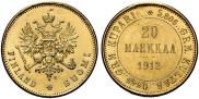 20 markkaa 1912 year