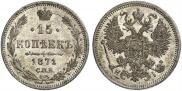 15 kopecks 1871 year