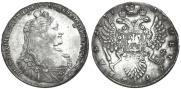 1 rouble 1737 year