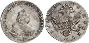 1 rouble 1744 year