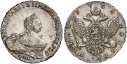 1 рубль 1755 года