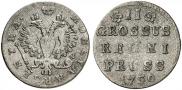 2 grosze 1759 year