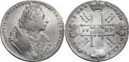 1 рубль 1729 года